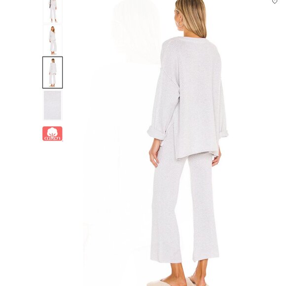 Free People Hailee Set in medium Ivory Heather - Picture 3 of 7